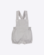 Load image into Gallery viewer, Aster Baby Romper, Grey Check