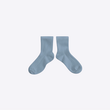 Load image into Gallery viewer, ankle socks by collegien blue cotton
