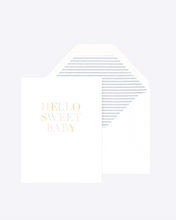 Load image into Gallery viewer, Sugar Paper Hello Card
