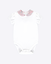Load image into Gallery viewer, Eloise Onesie - Pink Liberty Collar