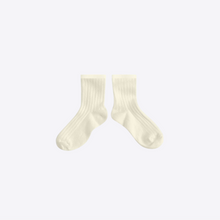 Load image into Gallery viewer, ankle socks by collegien cream cotton