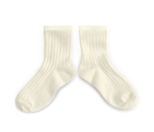 Collégien Ankle Socks, Cream