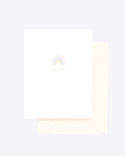 Load image into Gallery viewer, Sugar Paper Rainbow Card