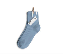 Load image into Gallery viewer, Collégien Ankle Socks, Azure